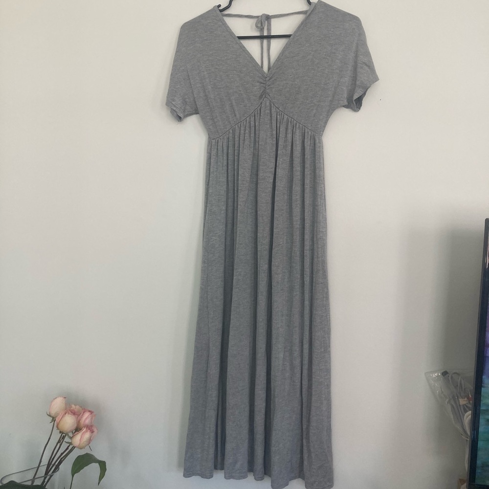 Grey t shirt dress